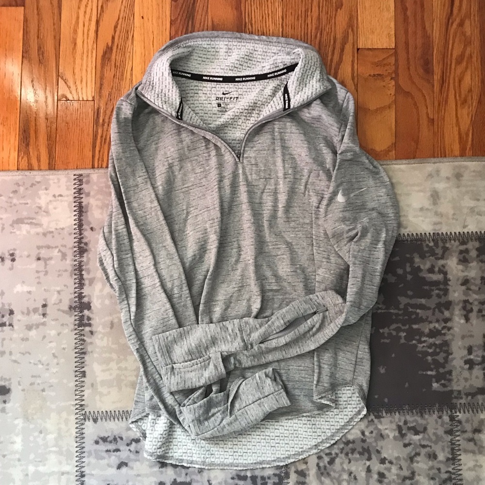 Grey Nike Running Shirt
